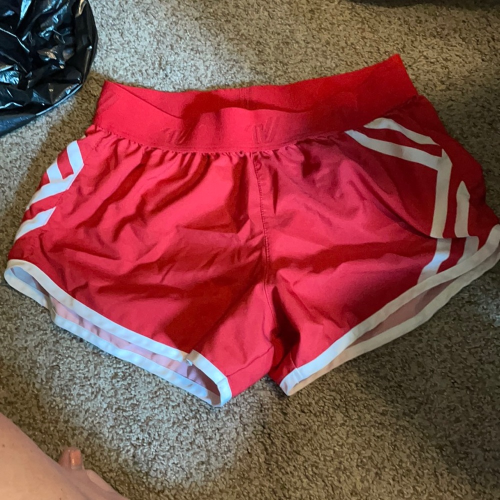 Varsity Red Shorts
